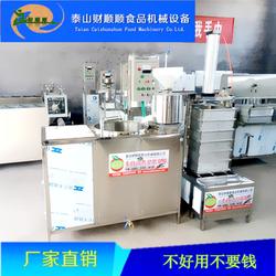 全自动豆腐机引领豆制品新纪元 财顺顺食品机械，一次成型助力匠心生产